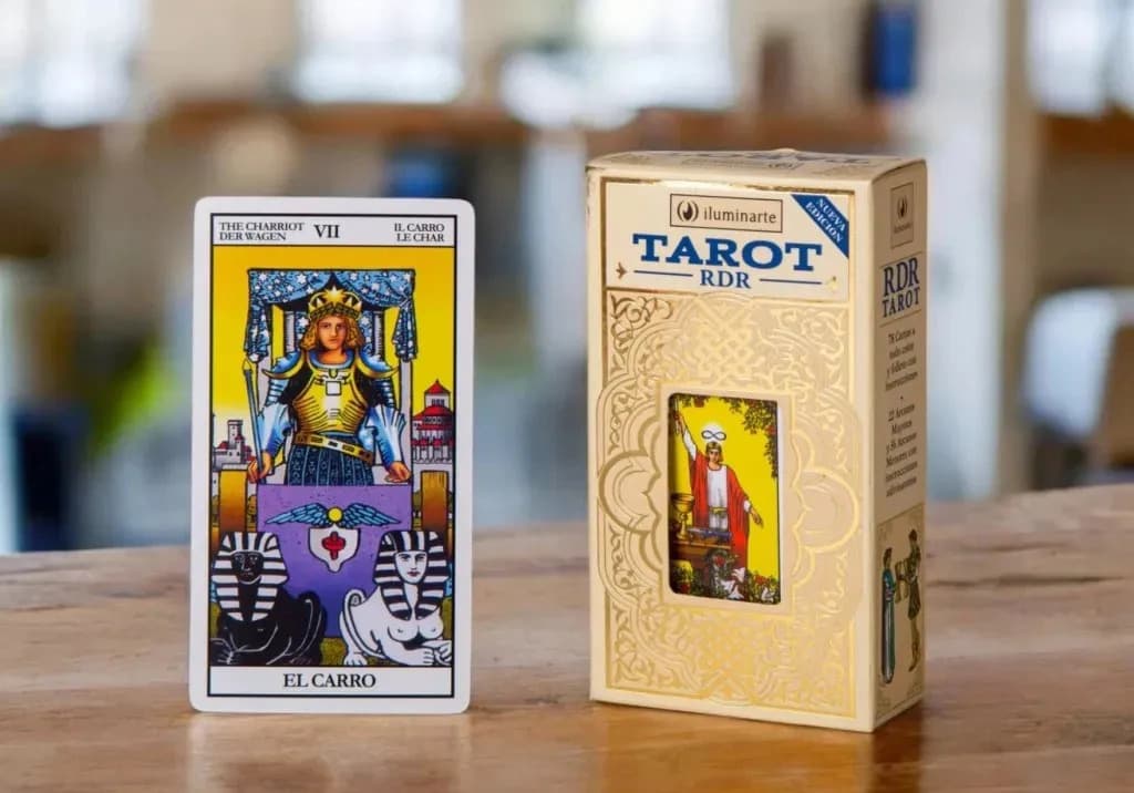 Iluminarte 2025 mazo cartas tarot rdr rider waite 78 cartas
